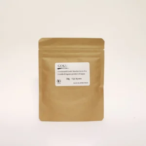 Premium Japanese ceremonial matcha Goku 50g pouch from Uji Kyoto