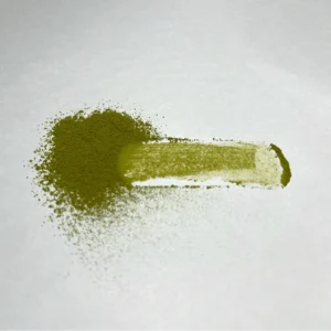 Fine Japanese culinary matcha powder with a natural green colour